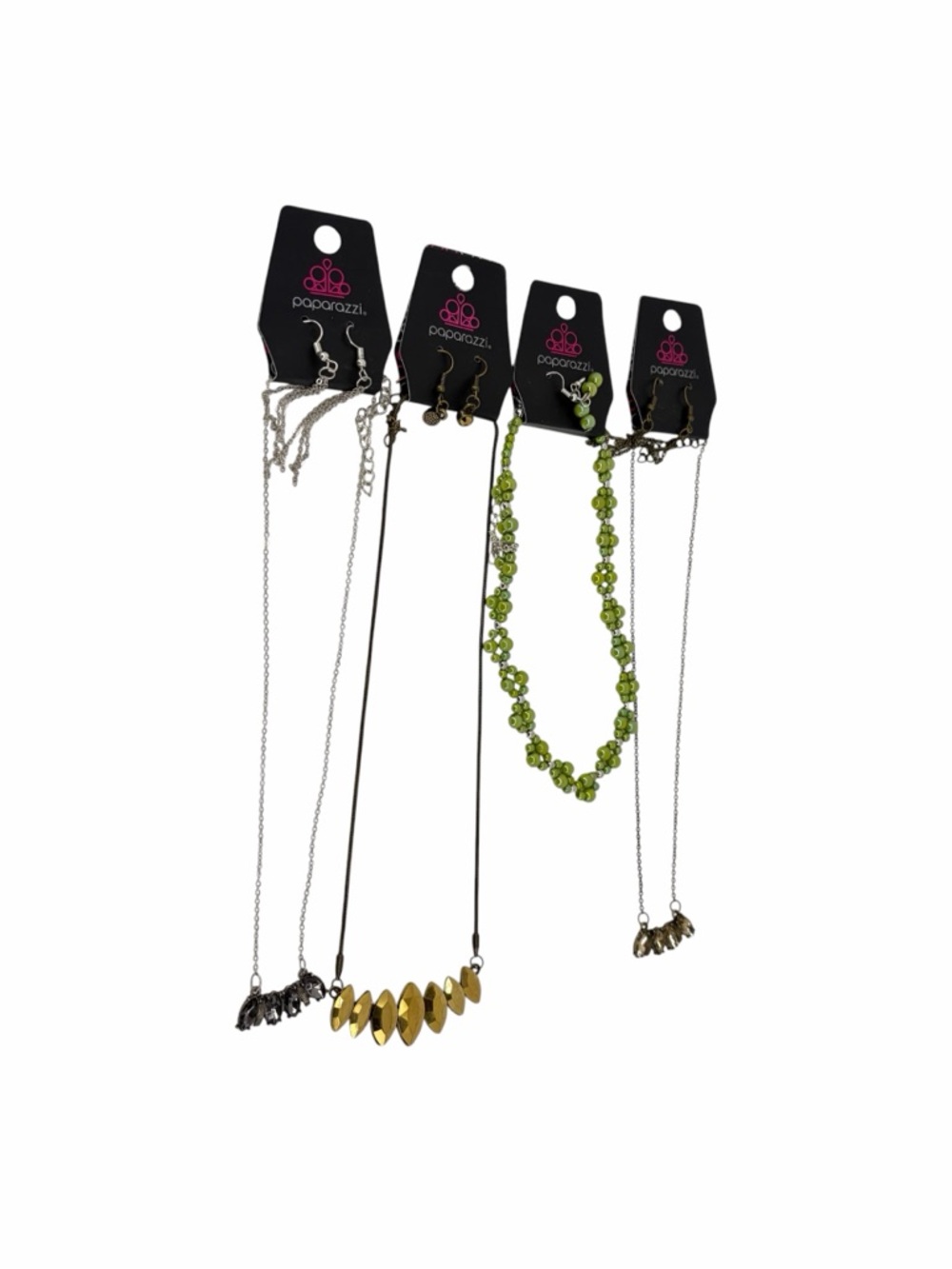 Paparazzi Necklace Bundle Set of 4